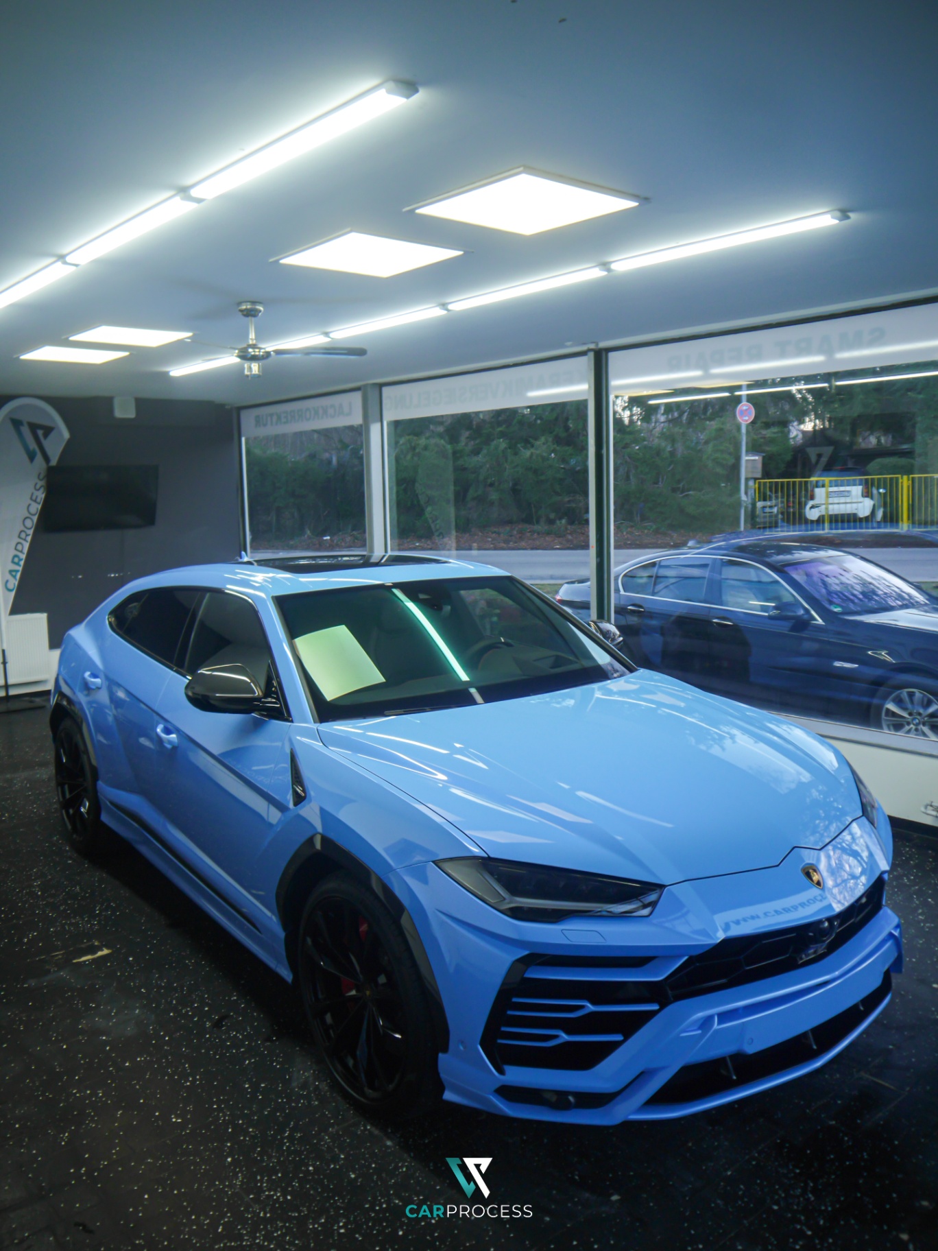 Lamborghini Urus Baby Blue