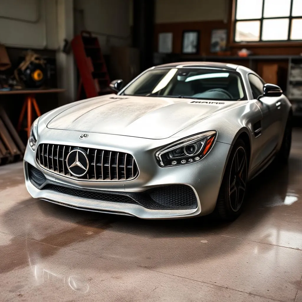 Mercedes-AMG GT — vor der Aufbereitung