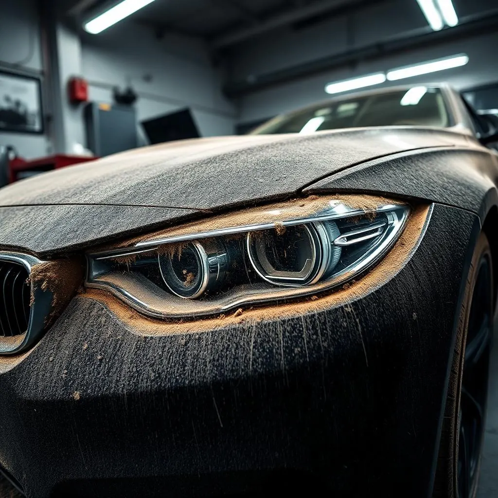 BMW M4 Competition — vor der Aufbereitung